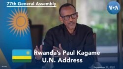 Rwanda Kagame Addresses 77th UNGA