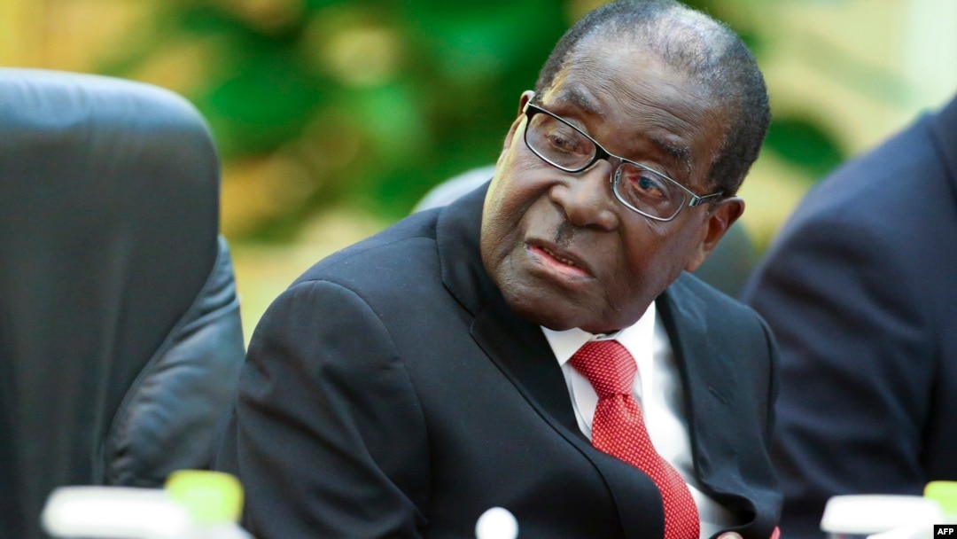Zimbabwe's President Robert Mugabe chaired the Zanu PF Politiburo meeting. (GHOP)