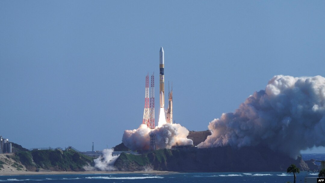 Un cohete Hill-A despega desde el Centro Espacial de Tanegashima, en el sur de Japón, el 7 de septiembre de 2023.