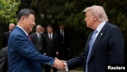 File - The relationship between President Donald Trump and President Xi Jinping is foundational. It is a relationship of mutual respect.