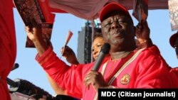 MDC-T leader Morgan Tsvangirai