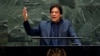 Pakistan's Prime Minister Imran Khan addresses the 74th session of the United Nations General Assembly, in New York, Sept. 27, 2019. 