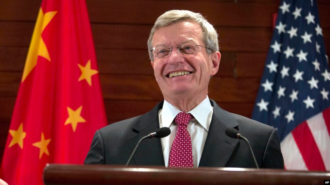 Duta Besar Amerika untuk China Max Baucus (foto: dok).