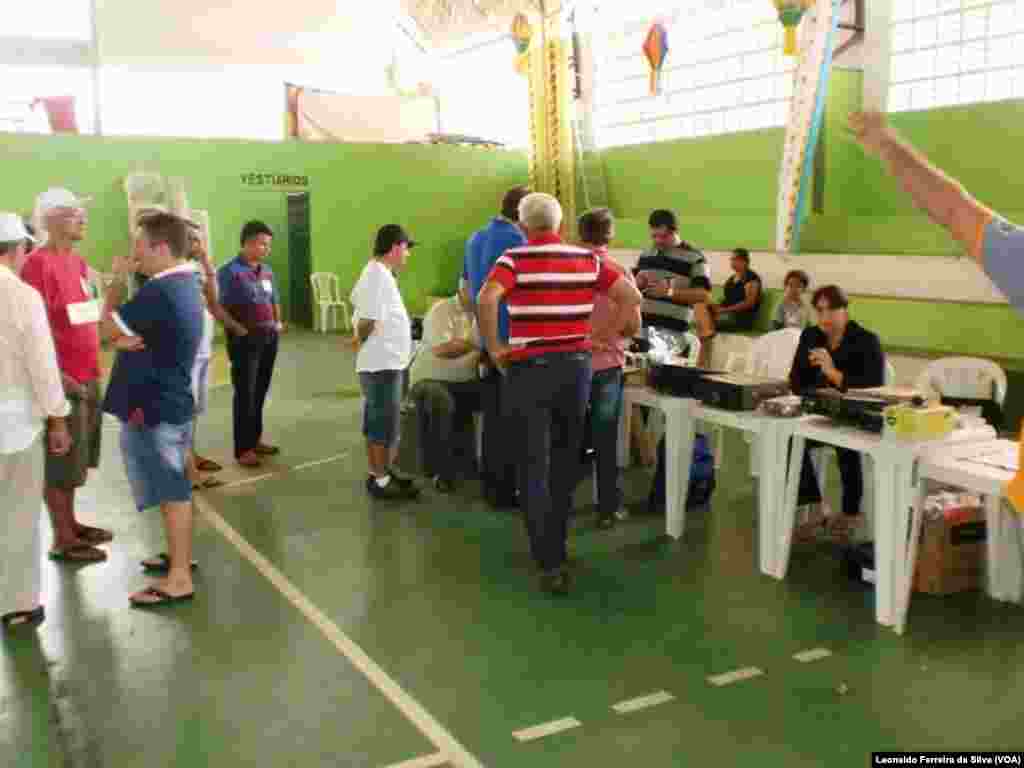 Os participantes foram recebidos com um café da manhã e durante o almoço saborearam uma deliciosa feijoada.