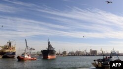 Un port près de Casablanca, le 2 avril 2013.