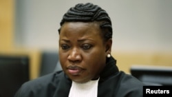 Jaksa Mahkamah Kriminal Internasional (ICC) Fatou Bensouda di ruang sidang ICC, Den Haag, Belanda (Foto: dok). 