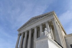 FILE - A view of the U.S. Supreme Court in Washington, Nov. 11, 2019.