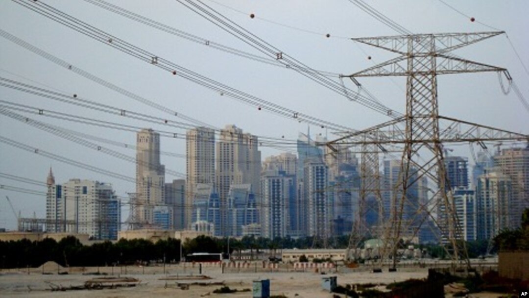 Rapid development in Dubai is straining the emirate's power supplies, 12 Dec 2009