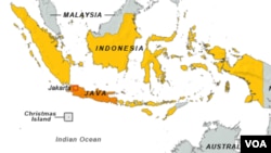 Peta wilayah Indonesia (Foto: dok). 