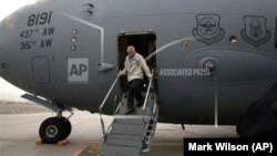 U.S. Secretary of Defense Chuck Hagel in Kabul, Afghanistan, Dec. 7, 2013.