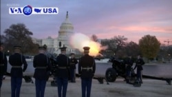 VOA60 America - Mourners Pay Tribute to President George H.W. Bush at US Capitol