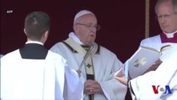 Le pape François canonise son prédécesseur Paul VI et Mgr Romero (vidéo)
