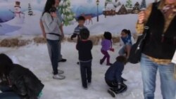 California Kids Get Taste of Winter at Museum