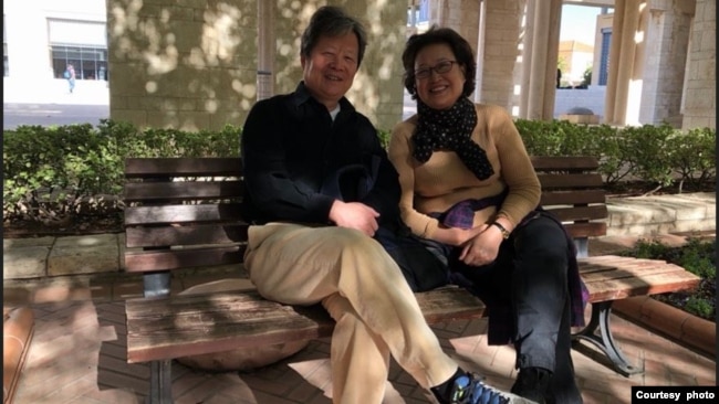 资料照片：西安锡安之光教会高全福牧师和妻子庞羽(照片由高朴提供，拍摄于2019年1月)