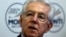 Italy's outgoing prime minister and leader of a coalition of center parties Mario Monti speaks during a news conference in Rome, March 6, 2013. 