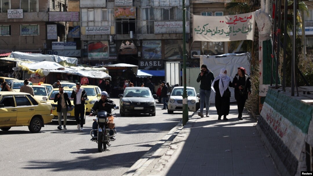 شەقامێکی سووەیدای سوریا
