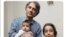 Alireza Alinejad, hermano de la periodista del servicio persa de la VOA Masih Alinejad, en una foto con sus dos hijos antes de su arresto en septiembre de 2019 en Irán. (Foto cortesía)
