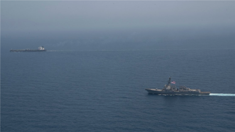 سنتکام از رهگیری یک کشتی دیگر جمهوری اسلامی که سعی داشت از محاصره دریایی آمریکا عبور کند خبر داد
