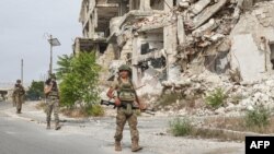 İdlib'de devriye görevindeki Türk askerleri