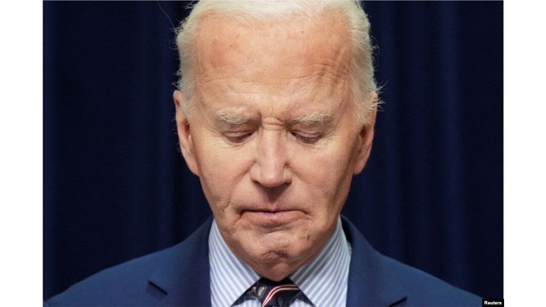 ABD Başkanı Biden, saldırı ile ilgili konuşması sırasında.