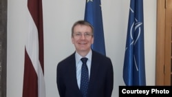 Министр иностранных дел Латвии Эдгар Ринкевич 