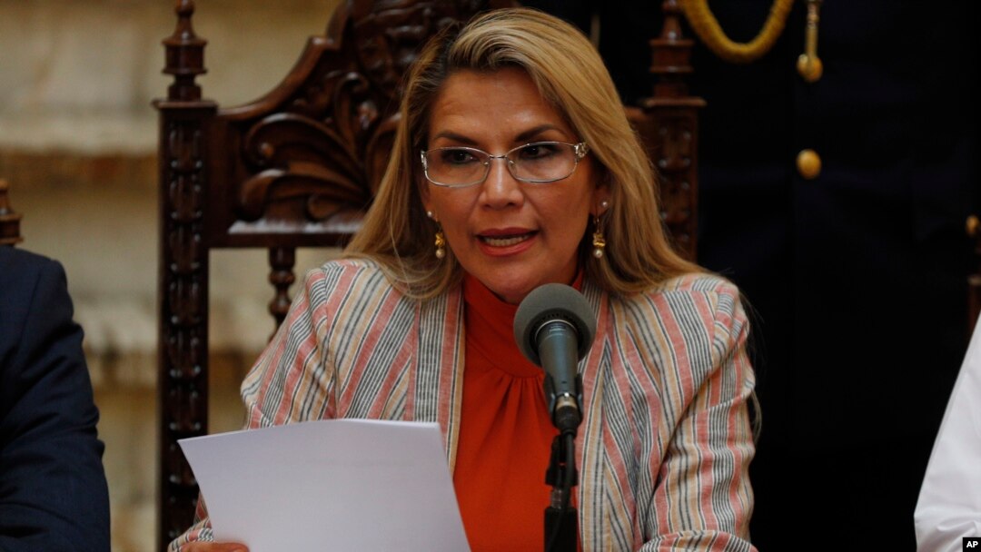 Jeanine Áñez sustituyó de forma interina a Evo Morales en la presidencia de Bolivia hasta que se celebren nuevas elecciones.