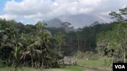 Daerah pedesaan dekat gunung Merapi (foto: dok)