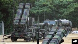 한국 군이 도입을 검토 중인 패트리어트 PAC-3 지대공 요격미사일. (자료사진)