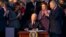 President Joe Biden signs the "Infrastructure Investment and Jobs Act" during an event on the South Lawn of the White House, Nov. 15, 2021.