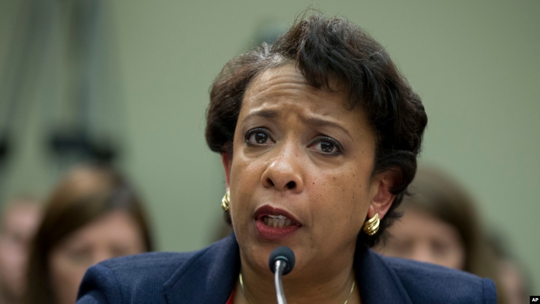Jaksa Agung AS Loretta Lynch (foto: dok).