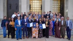 Kurd û Amerîkî di Merasîma naskirina 50 salîya hatina Kurdan bo Amerîka.