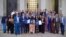 Members of the Kurdish community pose with Nashville's Metropolitan Council staff to honor 50 years of Kurdish presence in the city. 