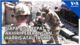 Siapa Bisa Cepat Akhiri Peperangan, Harris atau Trump?