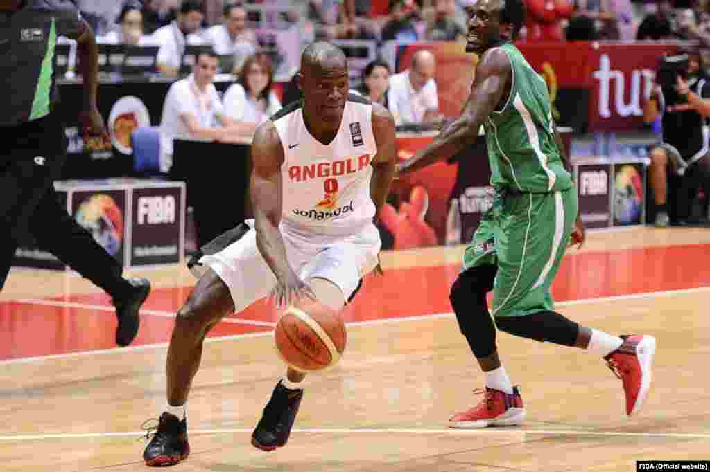 Leonel Paulo, selecção de Angola no AfroBasket2015