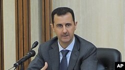 Shugaban Syria Bashar al-Assad.