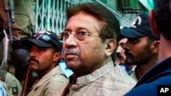 Mantan Presiden Pakistan Pervez Musharraf akan diadili atas tuduhan pengkhianatan, yang bisa dikenai hukuman mati (foto: dok). 