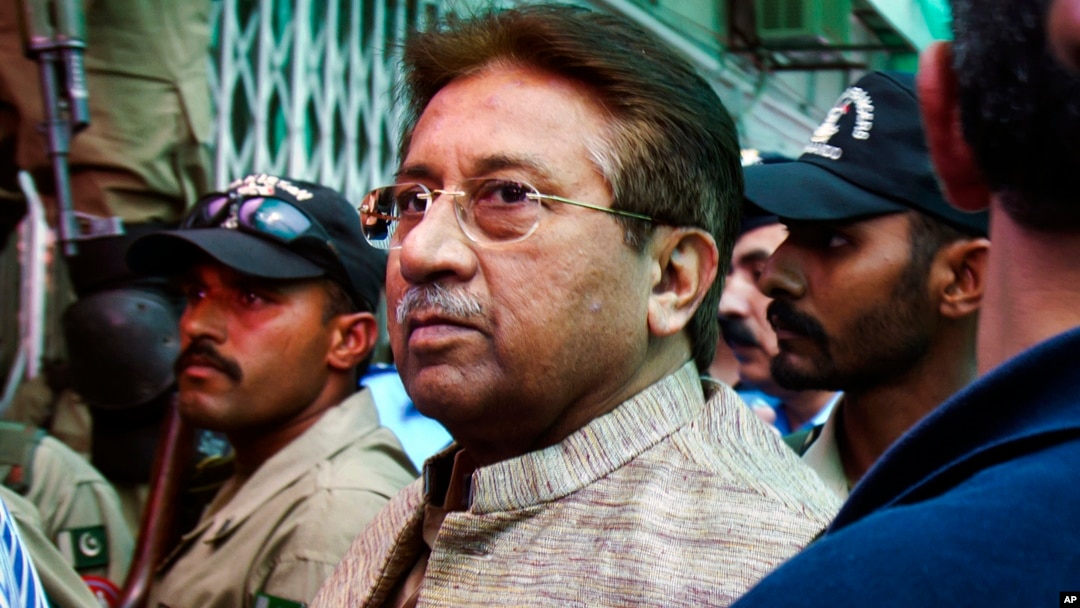 Mantan Presiden Jenderal Pervez Musharraf kembali ditahan Kamis (10/10) atas dakwaan kejahatan terbaru (foto: dok). 