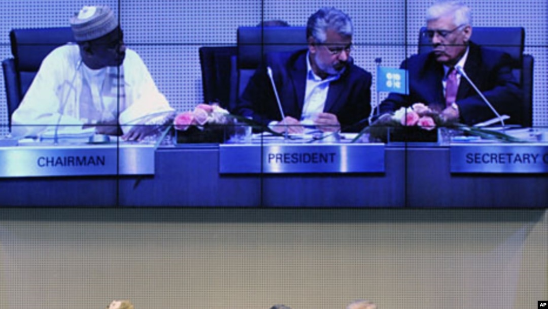 Negara-negara OPEC melakukan pertemuan di Wina, Austria (foto: dok). 