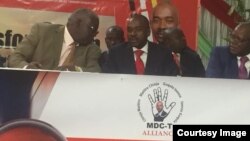 Vachamirira mubatanidzwa weMDC Alliance musarudzo, VaNelson Chamisa