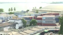 Le port d'Abidjan tourne au ralenti