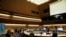Tedros Adhanom Ghebreyesus, Director General de la Organización Mundial de la Salud (OMS) y otros funcionarios asisten a la 73 Asamblea Mundial de la Salud  virtual durante el brote de la enfermedad por coronavirus en Ginebra, Suiza, 19 de mayo de 2020.