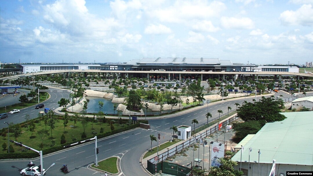 Sân bay quốc tế Tân Sơn Nhất ở Thành phố Hồ Chí Minh. (Ảnh tư liệu)