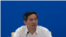 全国人大办公厅新闻局局长何绍仁 (VOA卫视视频截图 )