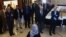 Members of the Muslim Jewish Advisory Council are welcomed to the Arab American National Museum in Dearborn, Mich., Oct. 3, 2017.