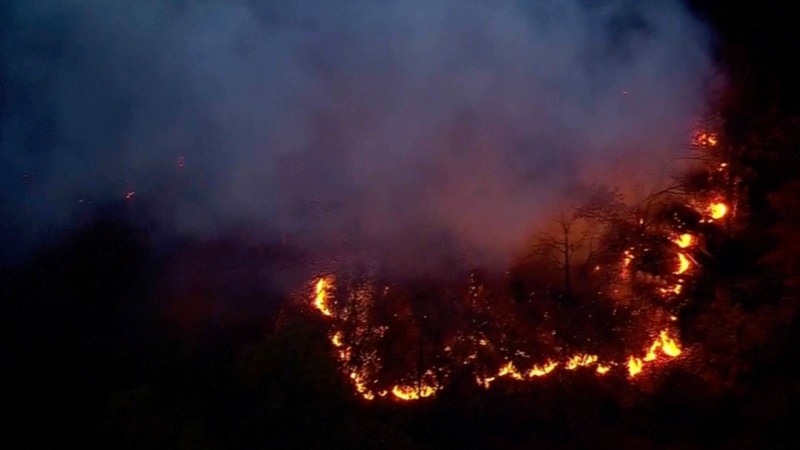 Wildfire threat continues in much of US Northeast as dry conditions persist