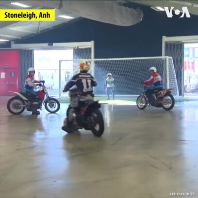 Motoball: Đức đánh bại Pháp ở Stoneleigh, Anh