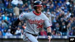 El jardinero derecho de los Nacionales, Bryce Harper es el MVP de 2015.