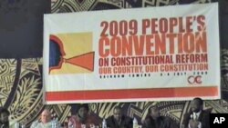 Scene at stakeholders' conference in July 2009 to prepare for Zimbabwe's constitutional process