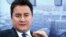 FILE - Former Turkish official Ali Babacan gestures during a meeting in Davos, Switzerland, July 11, 2019.