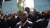 Lawyers attend a march to demand justice after the killing, on Aug. 28, of the lawyer and President of the Bar of Lawyers of Port-au-Prince, Monferrier Dorval, in the streets of Port-au-Prince, Haiti, Sept. 3, 2020. 